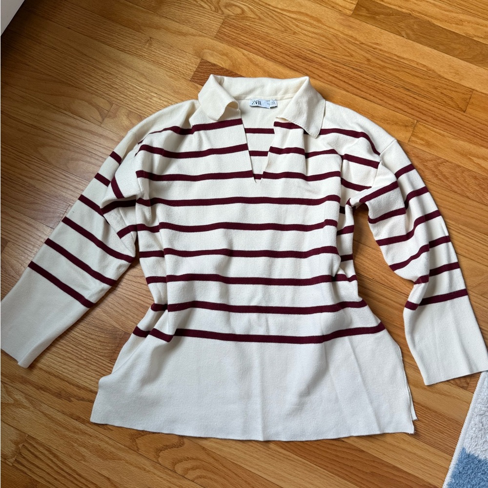 Zara polo sweater